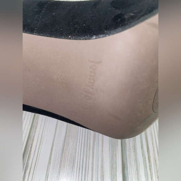 JENNY FAIRY Black Pump Size 39 - Picture 8 of 12